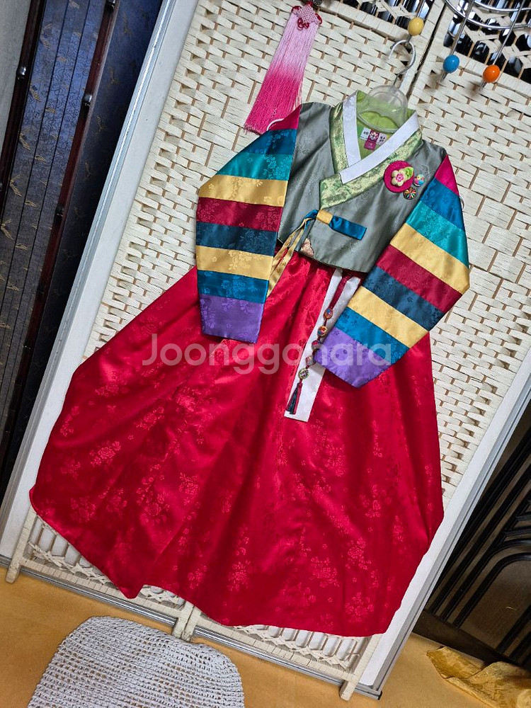 예닮여아한복셋트7호 120--0