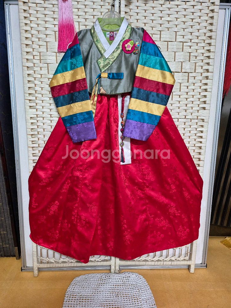 예닮여아한복셋트7호 120--6