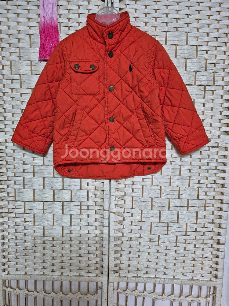 폴로정품유아퀼팅패딩점퍼3호3세정도--6