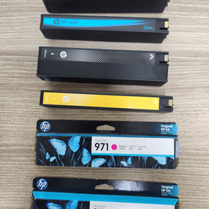 HP CN624AA 971 잉크(파랑,빨강,노랑,검정)