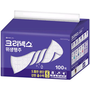 (가격내림) 크리넥스 위생행주 100매