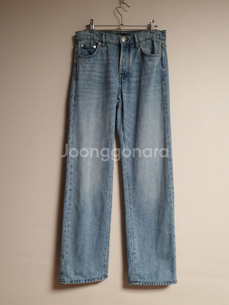 마쥬 maje 스트레이트 데님 팬츠 36 사이즈 정품--3