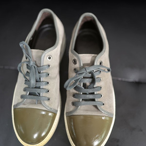 LANVIN (랑방) 유광 스웨이드 스니커즈 265