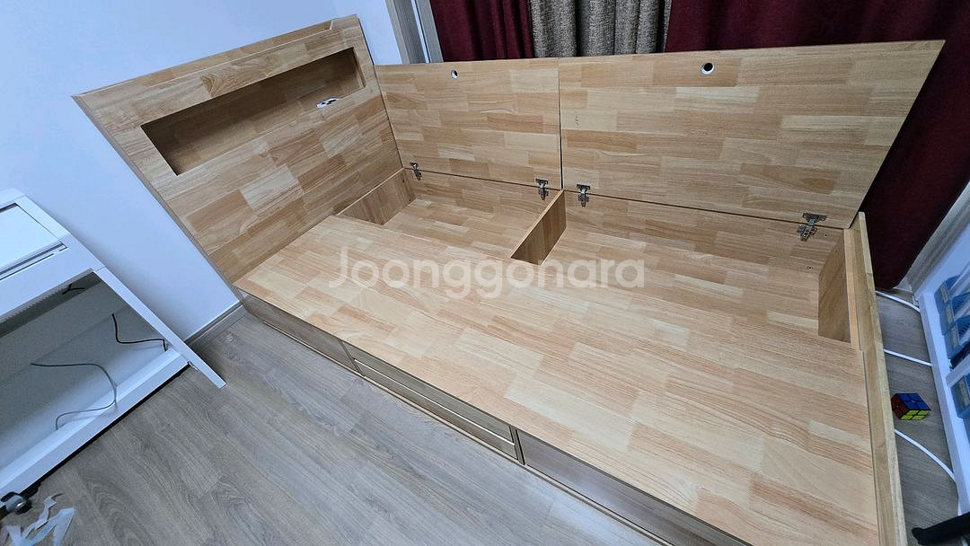 고급 싱글수납침대! S급 득템하세요--3