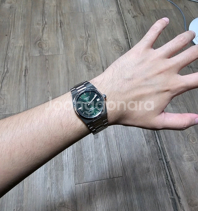 티쏘 PRX 파워매틱 35mm 그린 팝니다.--6