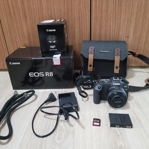 캐논 eos r8 + 50.8 렌즈