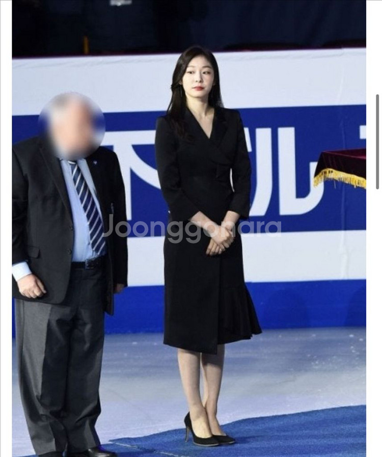 김연아 원피스/ 새상품 /블랙 블레이저 원피스--0