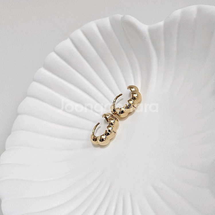 14k 골드 링 피어싱--1