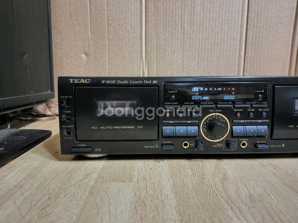 티악 TEAC 카세트데크 W 860R (오디오 앰프--2