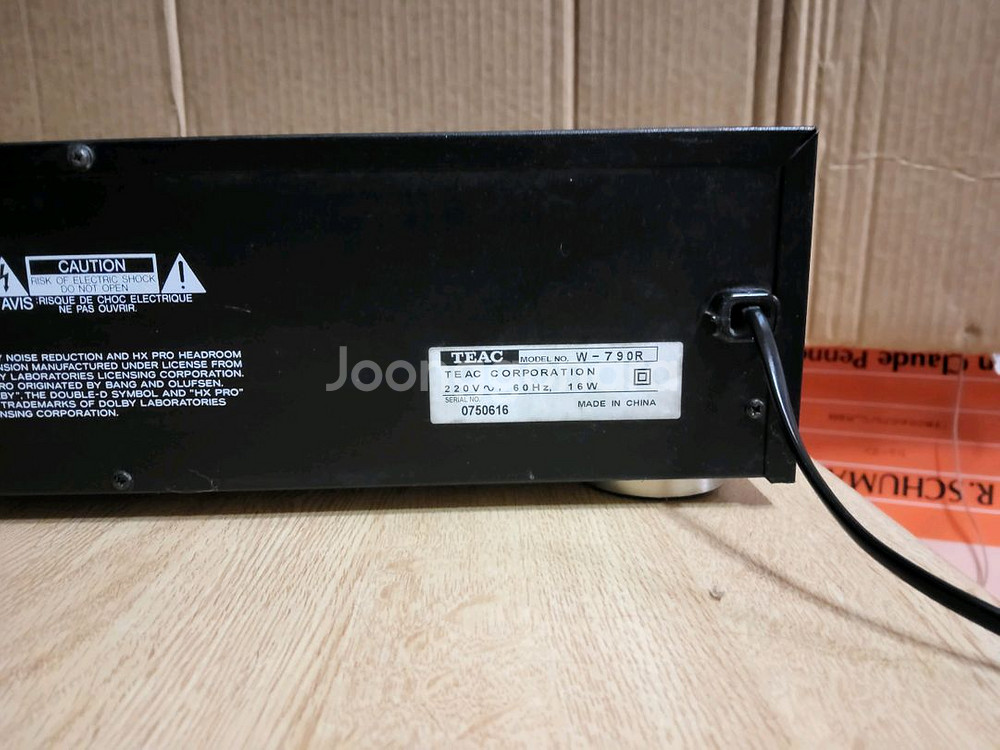 티악 TEAC 카세트데크 W 790R (오디오 앰프--4
