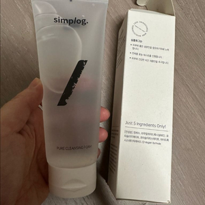심플로그 퓨어 클렌징 폼 새상품
