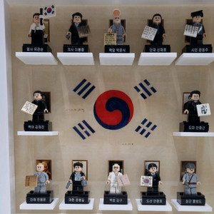 레고 커스텀 피규어+마징가아크릴케이스