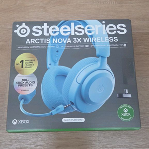 스틸시리즈 Arctis Nova 3X 미개봉신품
