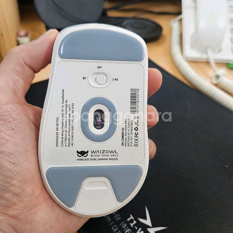 와이즈아울 OGM PRO 마우스--2