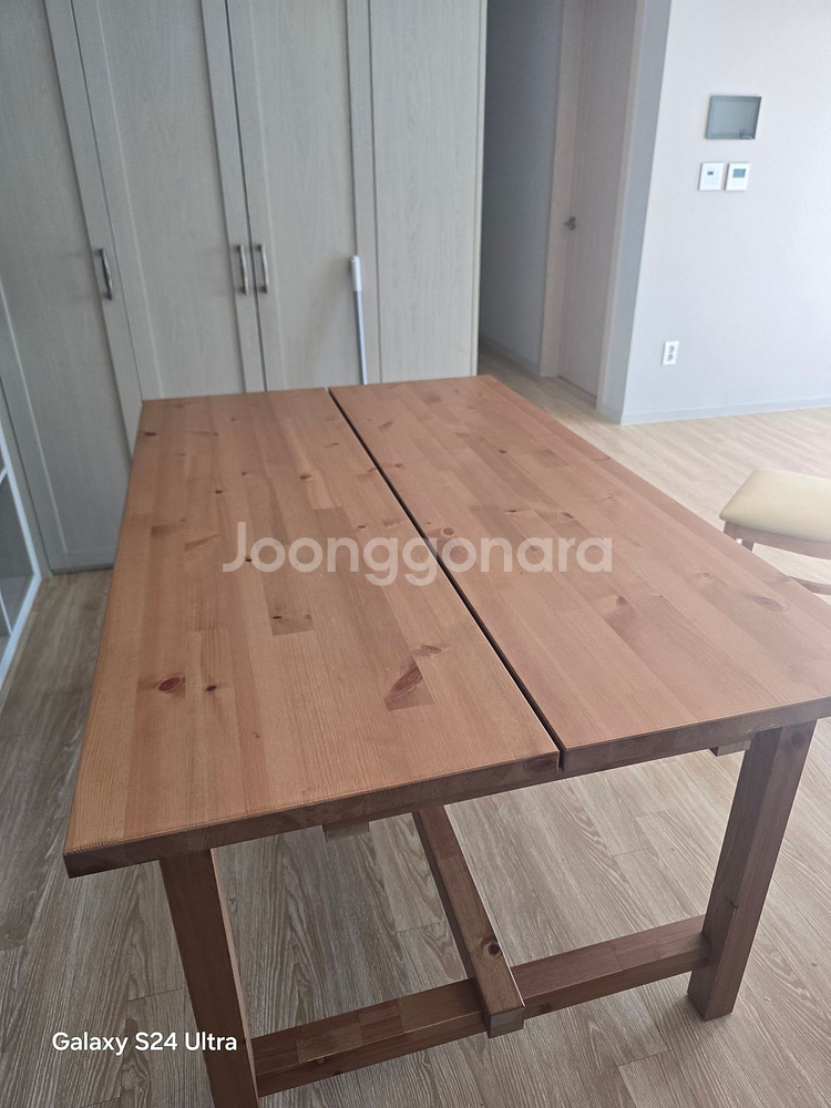 이케아 노르드비켄 확장형테이블--1