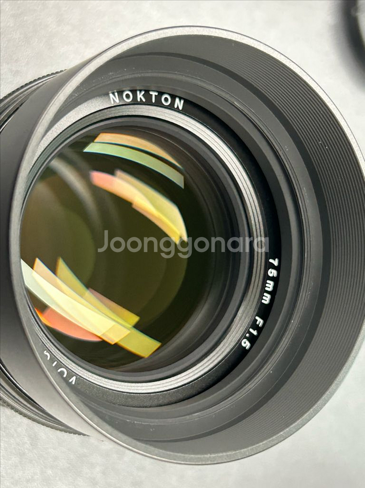 보이그랜더 소니 fe마운트 35mm , 75mm--6