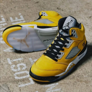 300/조던5 도쿄/바시티 메이즈 앤 울프 그레이(새상