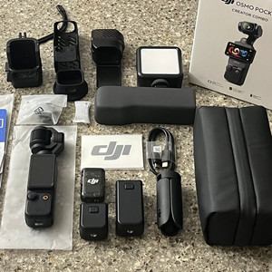 DJI 오즈모 포켓3 크리에이터 콤보+케어+sd카드