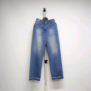 새 타임 TIME 하이웨스트 데님 일자통핏 팬츠 33. 이미지