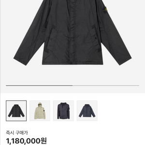 스톤아일랜드 25ss 크링클랩스 바람막이 자켓