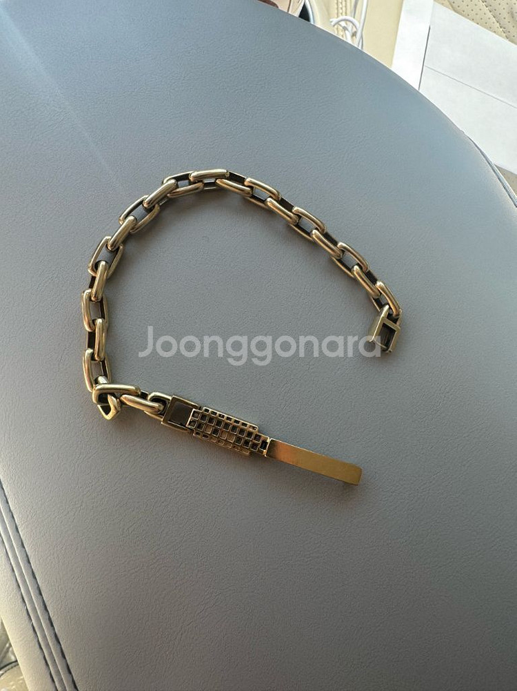 금팔찌 체인--0