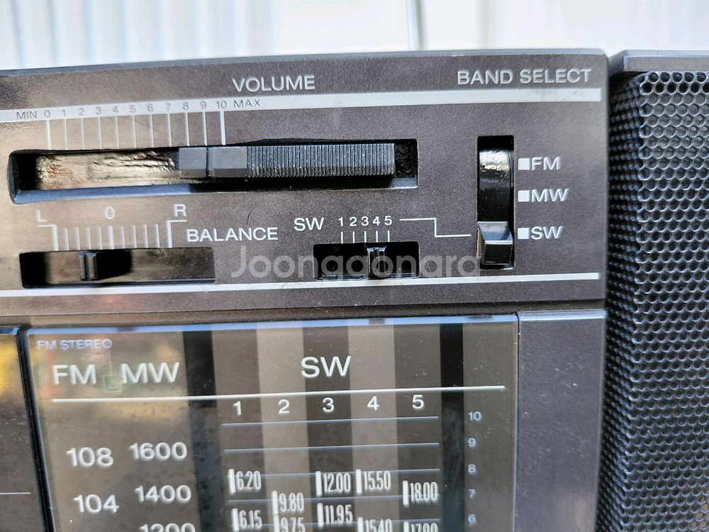 일본/ SONY 3밴드 SW,MW,FM--2