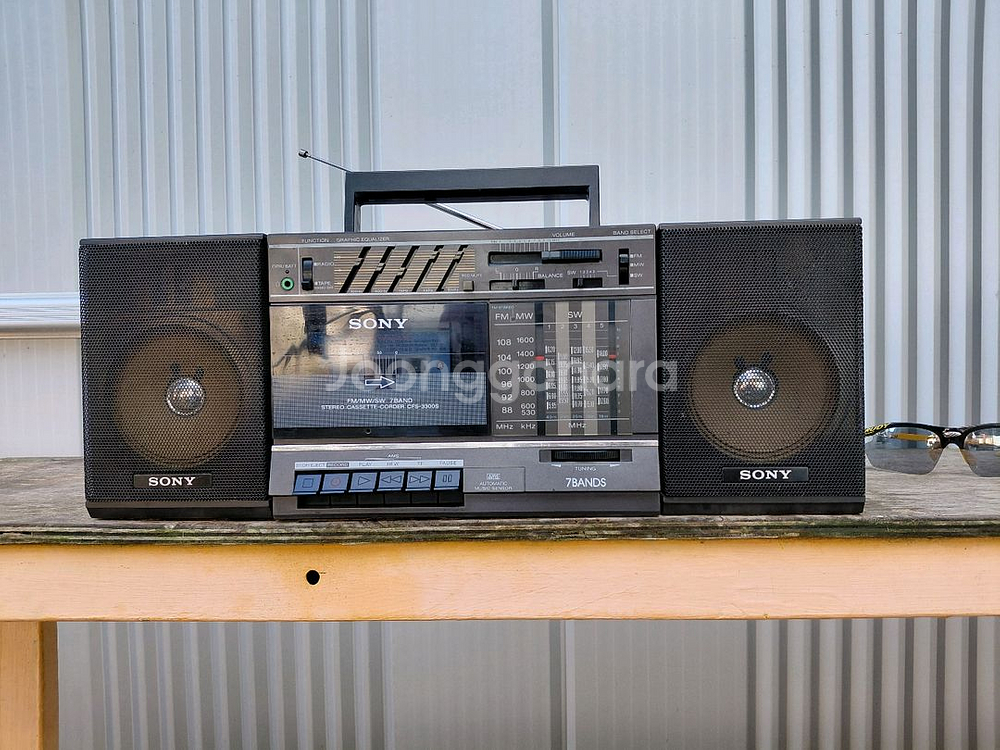 일본/ SONY 3밴드 SW,MW,FM--8