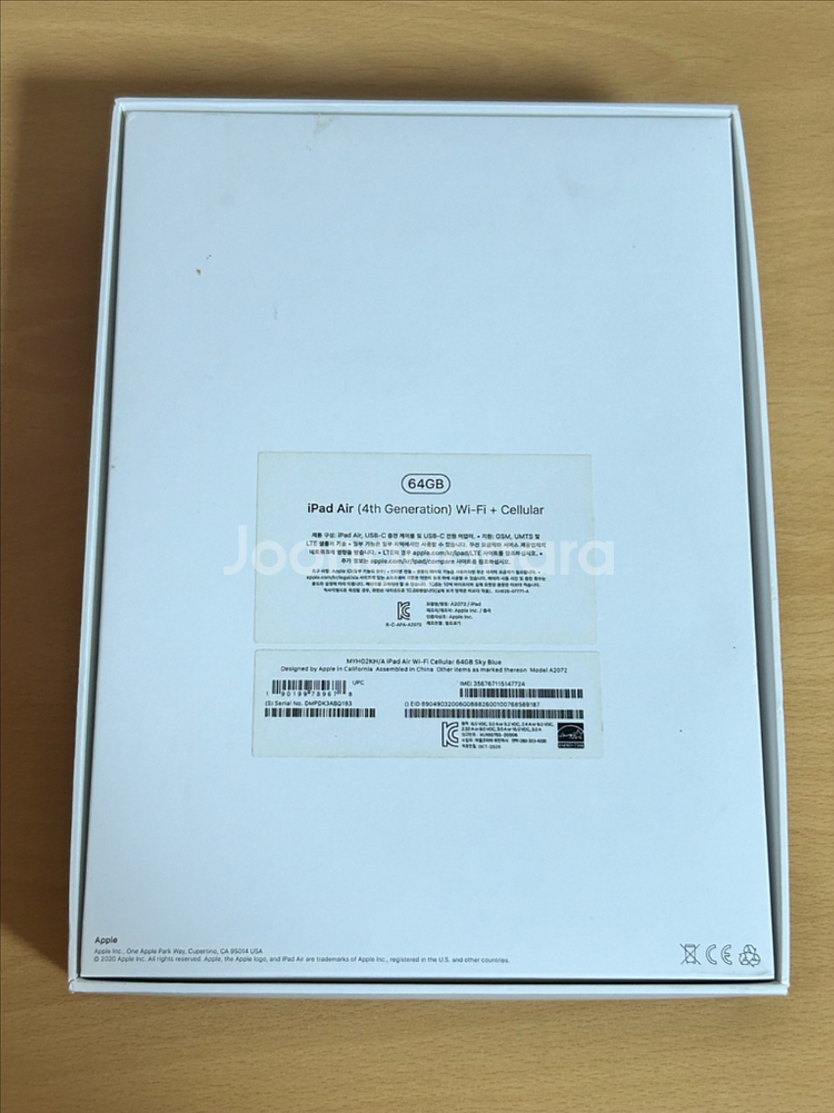 iPad Air 4세대 WiFi + Cellular 6--5