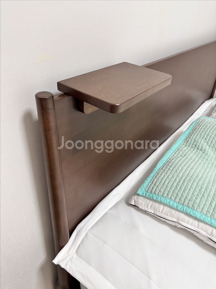 모모드 원스테이 원목 침대 프레임 Q--4