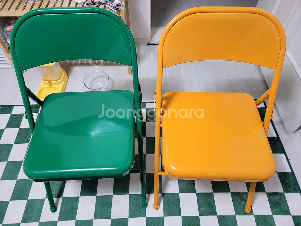 철제의자 판매합니다--0