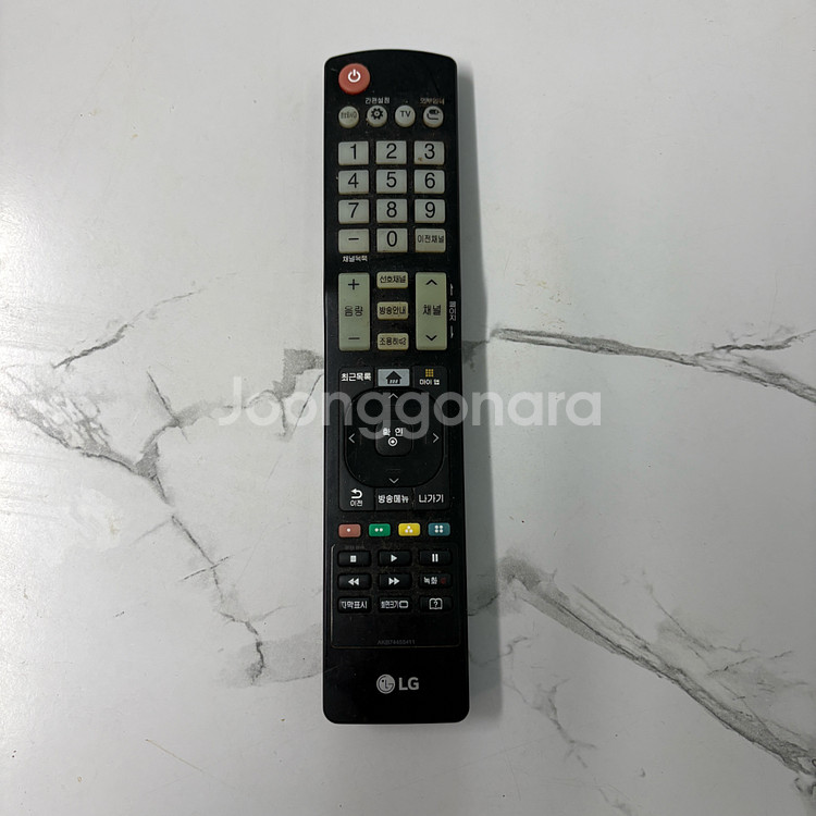 엘지 구형TV 리모칸--0