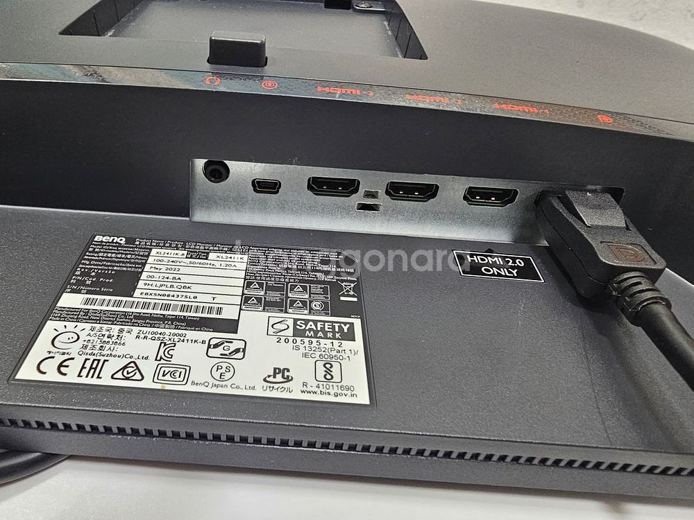 벤큐XL2411K BENQ 24인치게이밍모니터--1