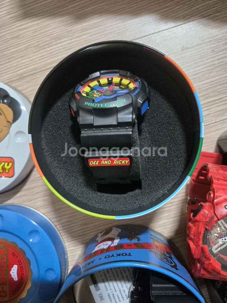희귀 지샥 빅페이스 g-shock 디앤리키 마네키네코--2