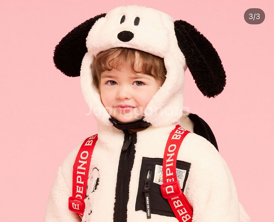 베베드피노 스누피 모자m+ 가방--0