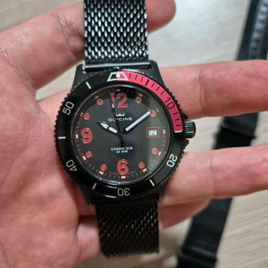 글라이신 컴뱃 서브 블랙 쿼츠 시계 정리 합니다.