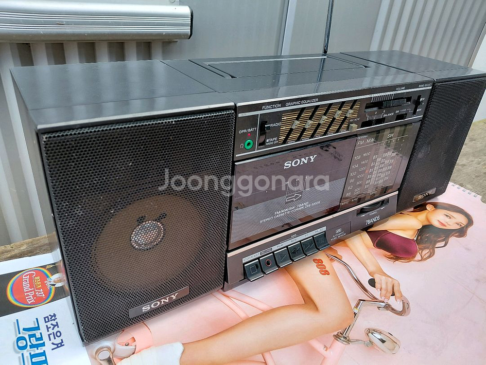 일본/소니 fm,mw,SW 3밴드--2