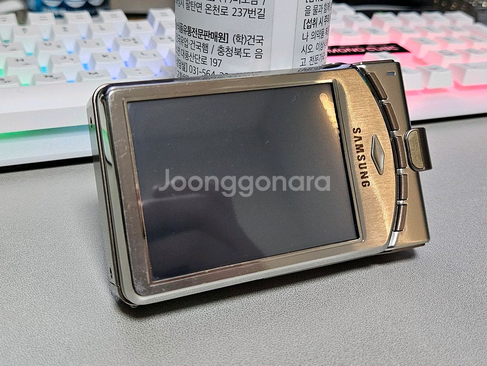 삼성 vluu i7 그레이골드 빈티지 디카--4