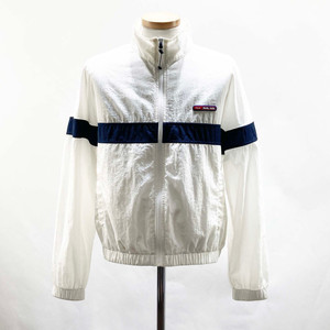 필라 여성 루즈핏 숏바람막이 화이트 M 진스센스