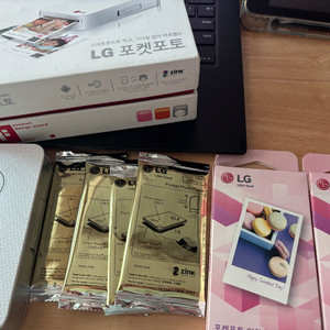 LG 포켓포토1 인화지 포함 구성