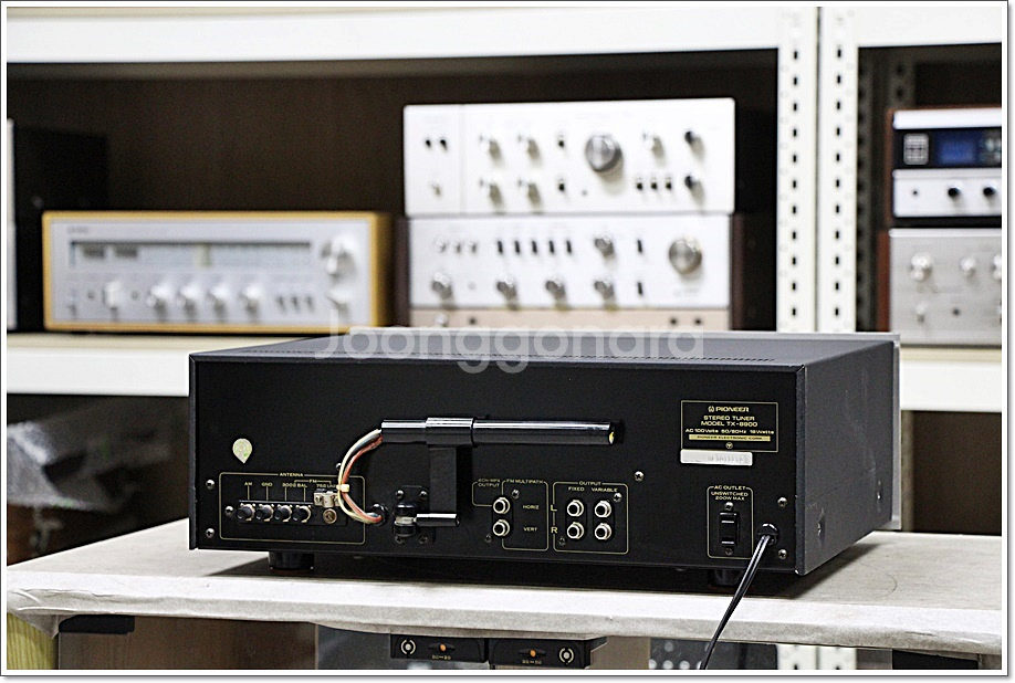 파이오니아(일본) 고급 아날로그 튜너 TX-8900--7