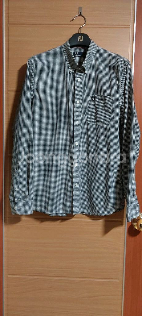 프레드페리 깅엄체크 셔츠 100~105--0