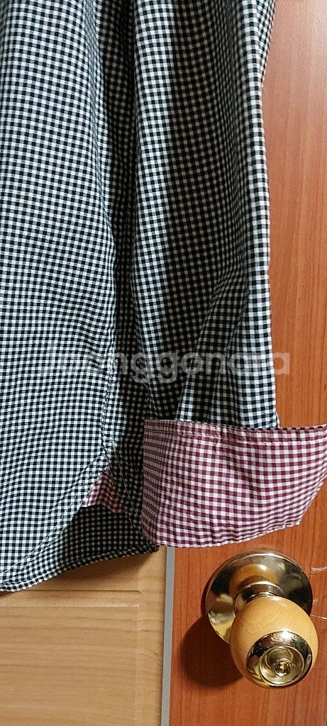 프레드페리 깅엄체크 셔츠 100~105--8