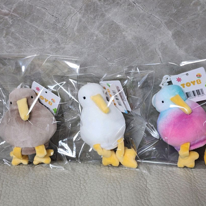 키위새 키링 3종