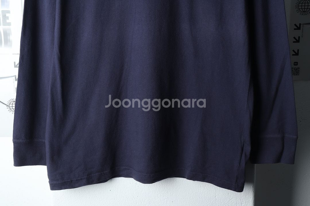 (L) 타미힐피거 긴팔티셔츠 네이비 올드스쿨--3