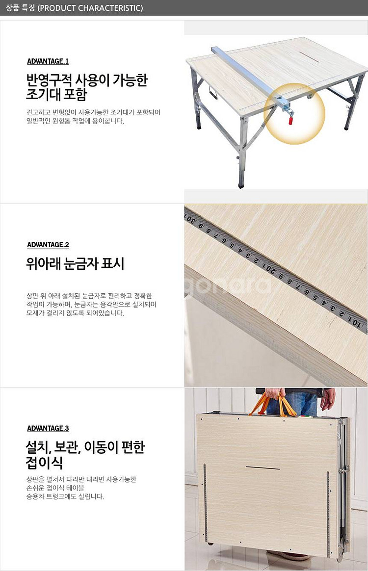 목공작업대 조기대포함 접이식 톱작업대 테이블쏘 원형톱--2