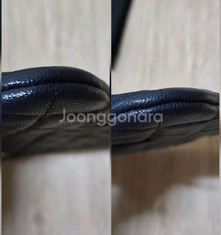 샤넬 로고 캐비어 미듐 클러치 (컨디션굿)가격내림--8