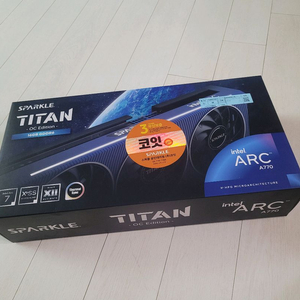 인텔 ARC A770 스파클 타이탄 OC 그래픽카드