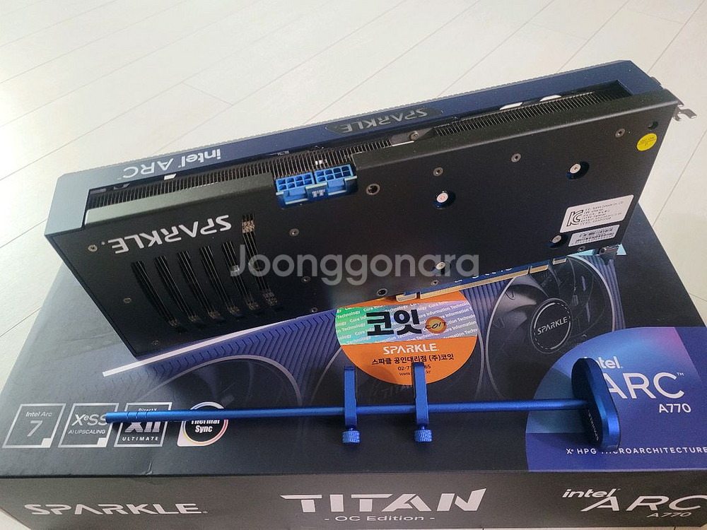 인텔 ARC A770 스파클 타이탄 OC 그래픽카드--3