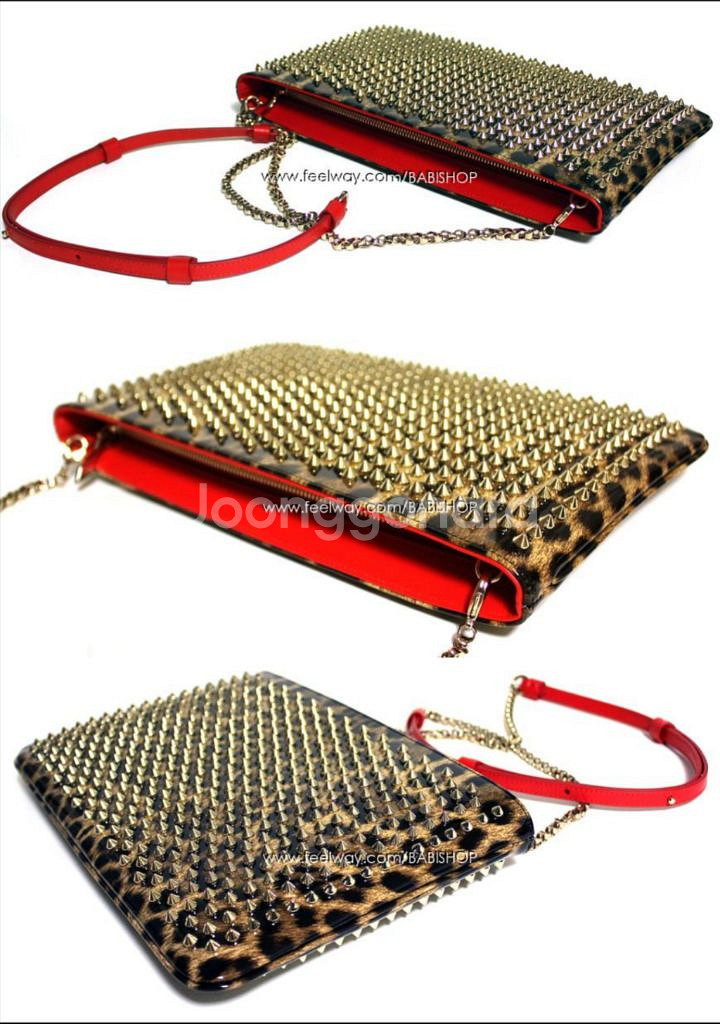 크리스찬 루부탱 크로스&클러치 백--6