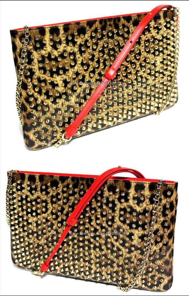 크리스찬 루부탱 크로스&클러치 백--4